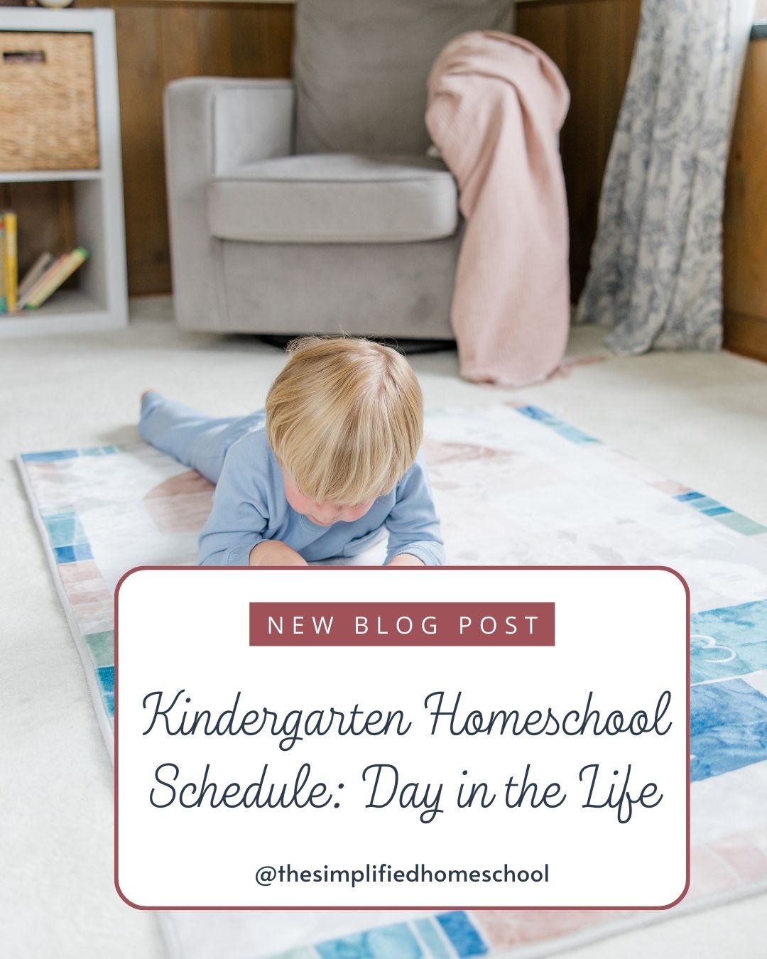 kindergarten homeshool schedule