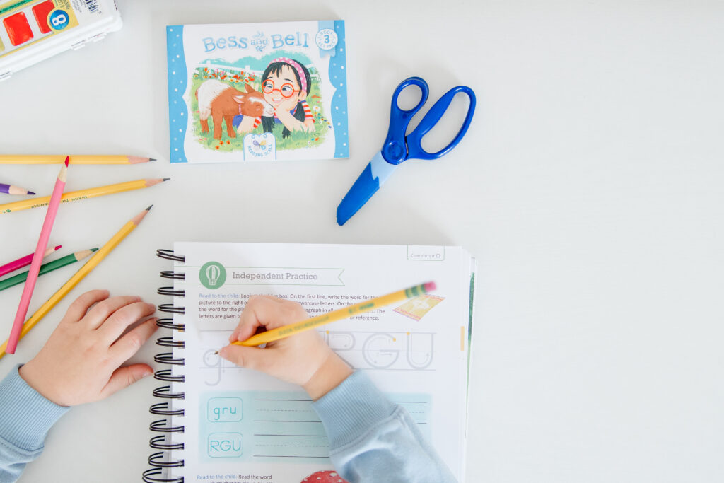 kindergarten homeschool schedule